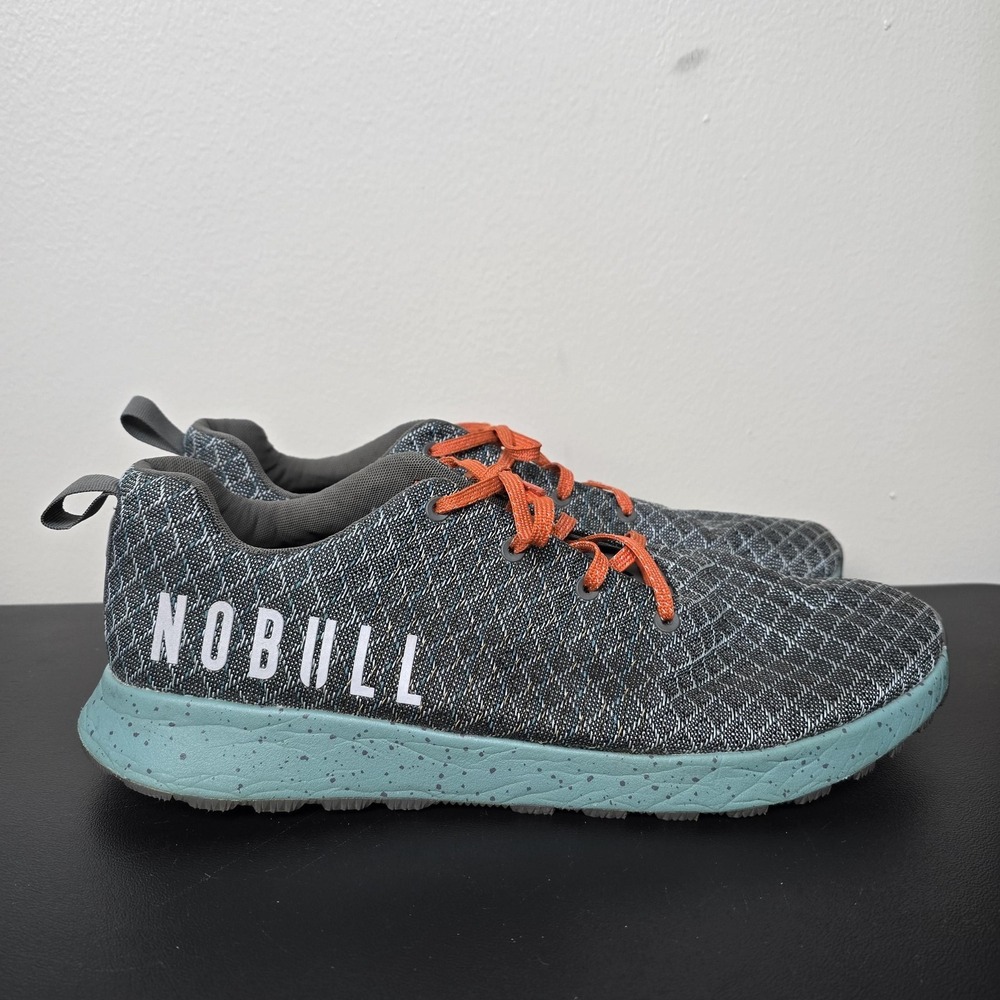 NOBULL Shoes Mens 13 Grey Mesh Matryx‎ Trail Performance Running Gym Sneakers